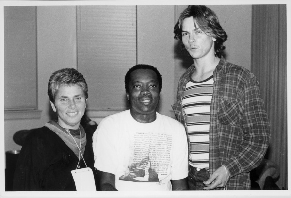 With Heart Phoenix and Milton Nascimento, 1992

